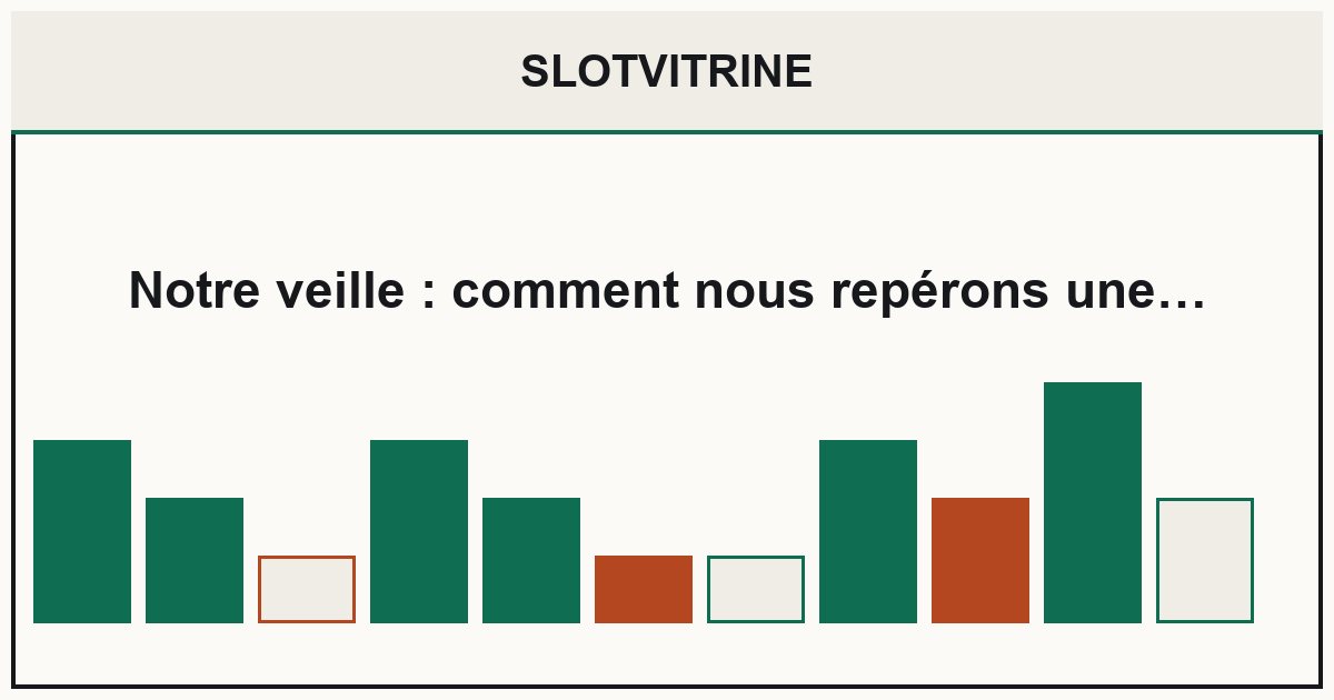 Notre veille : comment nous repérons une nouveauté
