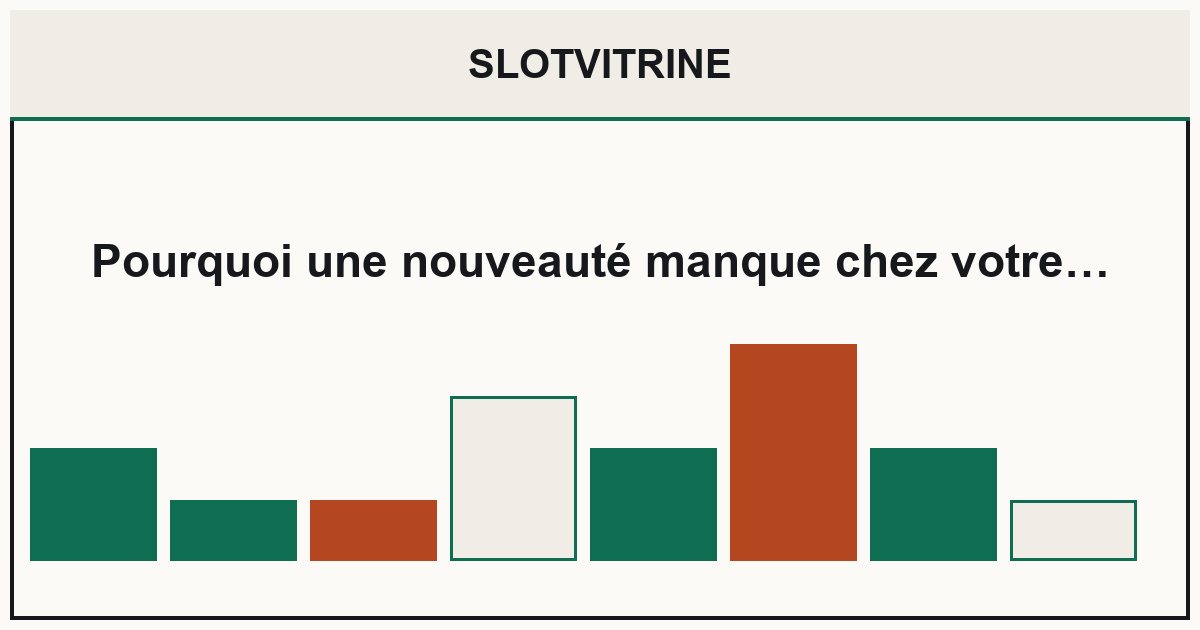 Pourquoi une nouveauté manque chez votre casino